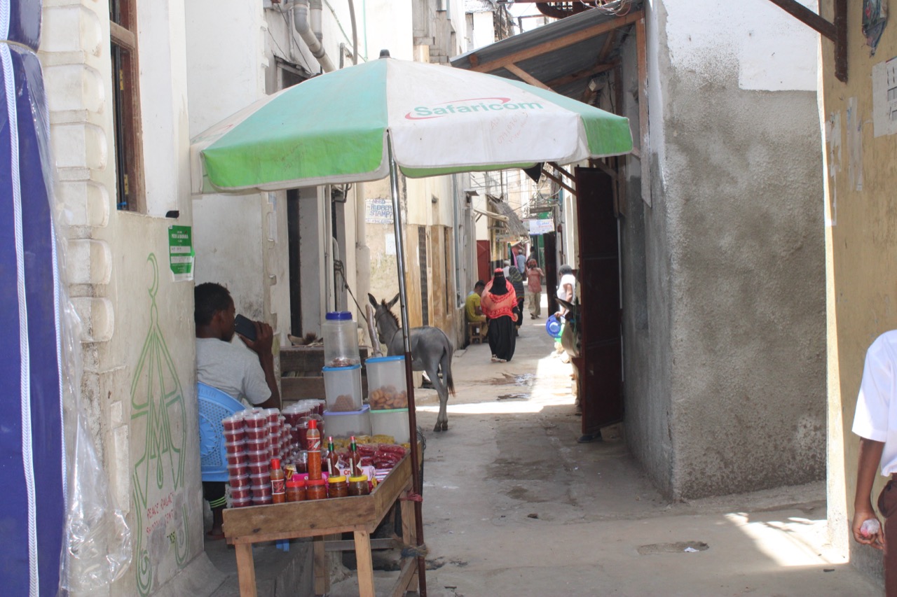 Lamu old town street